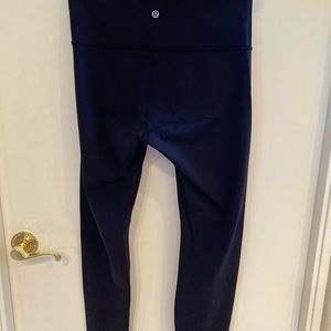 Preowned but never worn, Lululemon Leggings, Black, Size 8